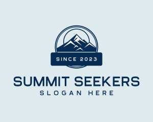 Summit Mountain Adventure logo design