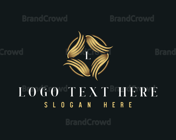 Elegant Luxury Wings Logo