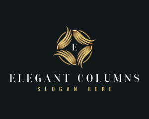 Elegant Luxury Wings logo design