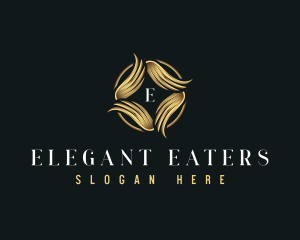 Elegant Luxury Wings logo design