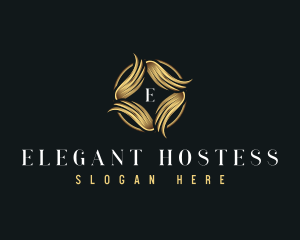 Elegant Luxury Wings logo design