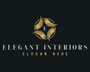 Elegant Luxury Wings logo design