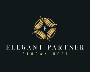 Elegant Luxury Wings logo design