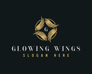 Elegant Luxury Wings logo design