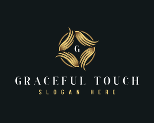 Elegant Luxury Wings logo design