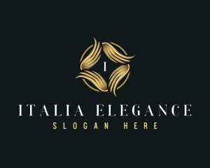 Elegant Luxury Wings logo design