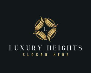 Elegant Luxury Wings logo design