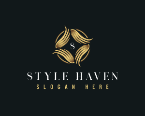 Elegant Luxury Wings logo design