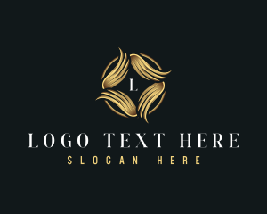 Elegant Luxury Wings Logo