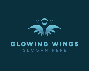 Angelic Holy Wings logo design