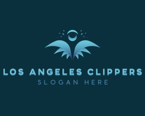 Angelic Holy Wings logo design