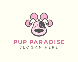 Puppy Paw Pet logo design