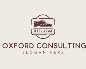 Leather Oxford Shoes logo design