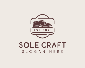 Shoemaker - Leather Oxford Shoes logo design