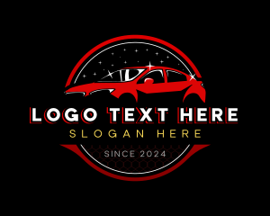 Sanitary - Car Wash Vehicle Detailing logo design