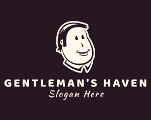 Gentleman Guy Character logo design