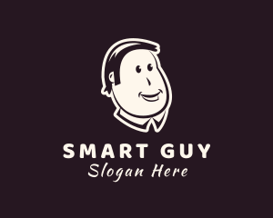 Gentleman Guy Character logo design