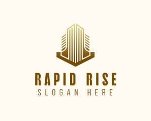 High Rise Building Property logo design