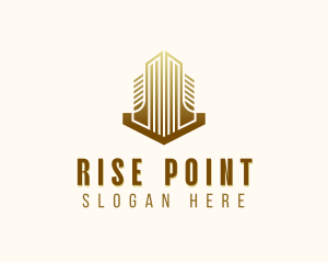 High Rise Building Property logo design