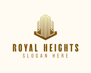 High Rise Building Property logo design