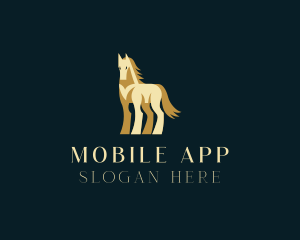 Wild Horse - Wild Equine Horse logo design