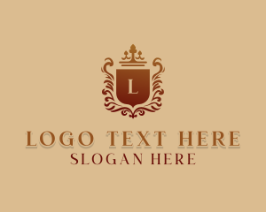 Wedding - Royal Shield Monarchy logo design