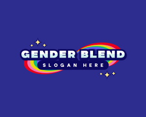 Gender - Colorful Rainbow Event logo design