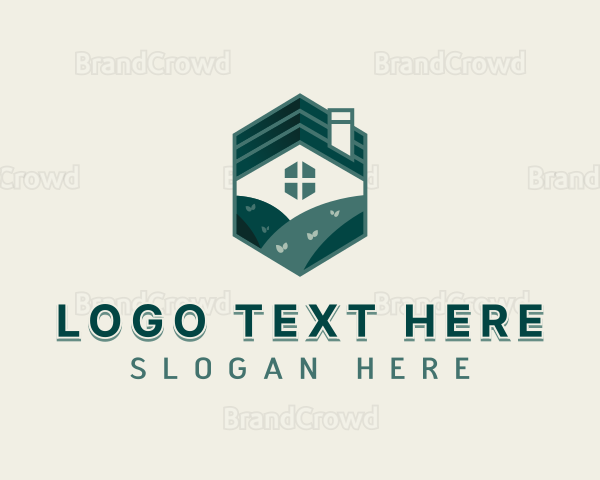 Home Lawn Landscaping Logo