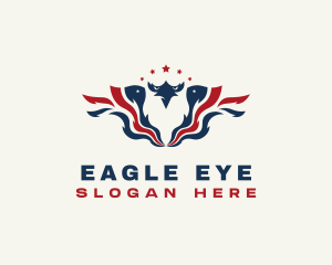 Eagle American Patriot logo design