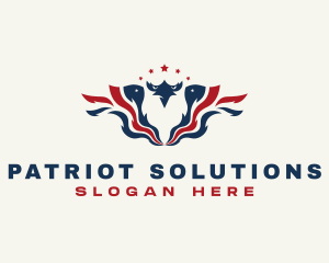 Patriot - Eagle American Patriot logo design