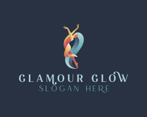 Performer - Gymnastics Dancer logo design