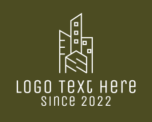 Condo - Building Realty Construction logo design