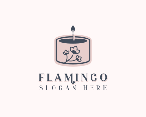 Flower Scented Candle Logo