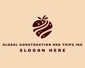 Chocolate Fruit Snack Logo
