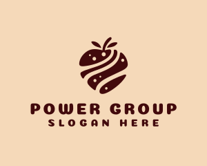 Chocolate Fruit Snack Logo