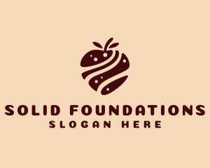 Chocolate Fruit Snack Logo