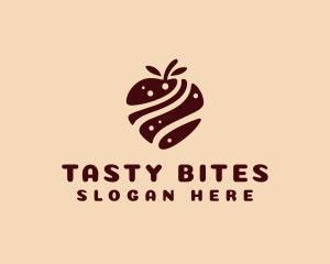 Snack - Chocolate Fruit Snack logo design