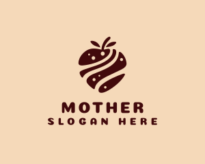 Food - Chocolate Fruit Snack logo design