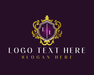 Floral - Luxury Academy Crest logo design
