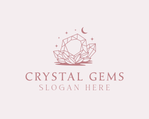 Luxury Jeweler Gemstone logo design