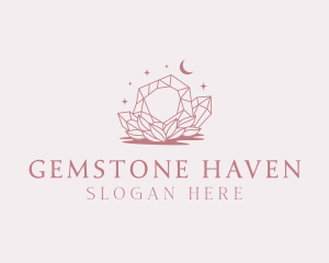 Luxury Jeweler Gemstone logo design