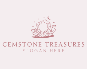 Luxury Jeweler Gemstone logo design