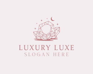 Luxury Jeweler Gemstone logo design