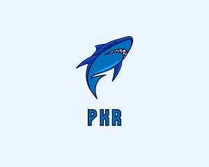 Zoo - Swimming Marine Shark logo design