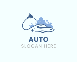 Car Pressure Cleaning Logo