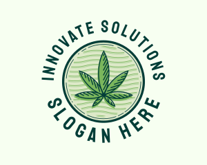 Medical Organic Leaf Logo