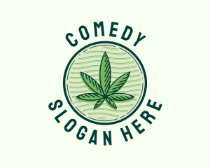 Medical Organic Leaf Logo