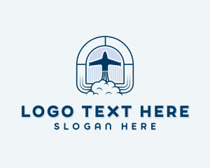 Logistics - Aviation Flight School logo design