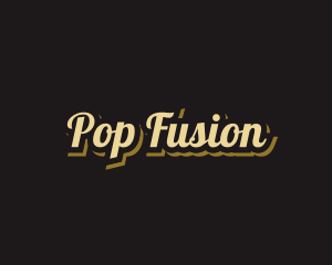 Pop - Hipster Cursive Barbershop logo design