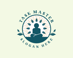 Nature Meditation Yoga Logo